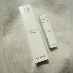 Obagi Retinol 1.0 Cream + free travel size -White and Blue Packaging